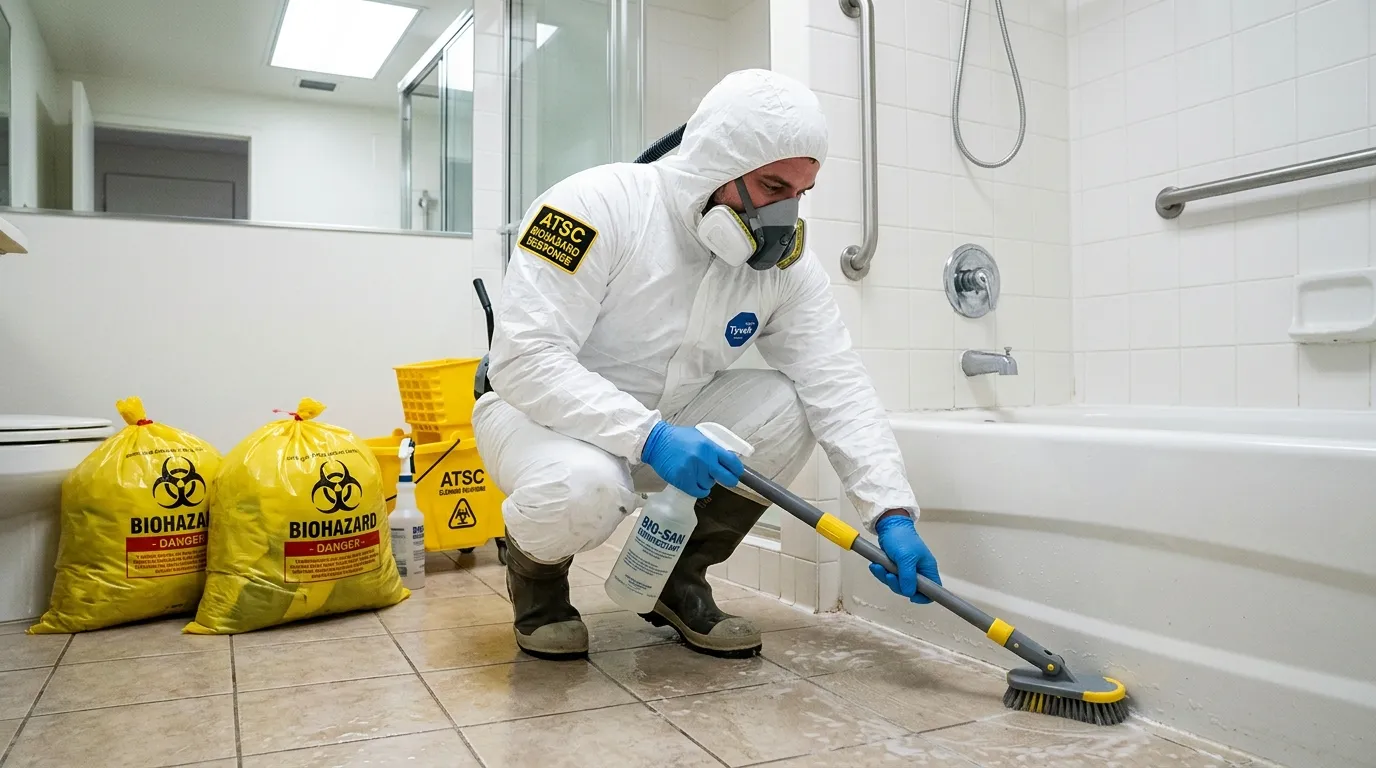 Decontamination equipment deployed for Blood Cleanup in West New York